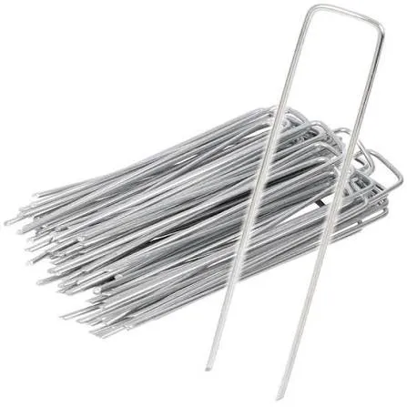 [MMGEU150] Agrafe de fixation pour toile de paillage et géotextile 150x40x150x3.0mm, 50 pcs, galva