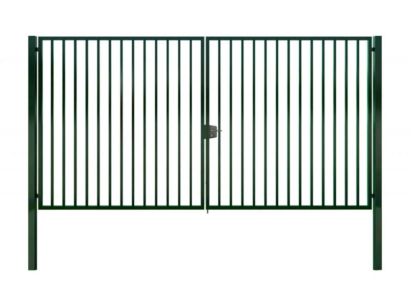 [MMTD180G] Portail double vantaux 3x1,8m (Anthracite RAL 7016)
